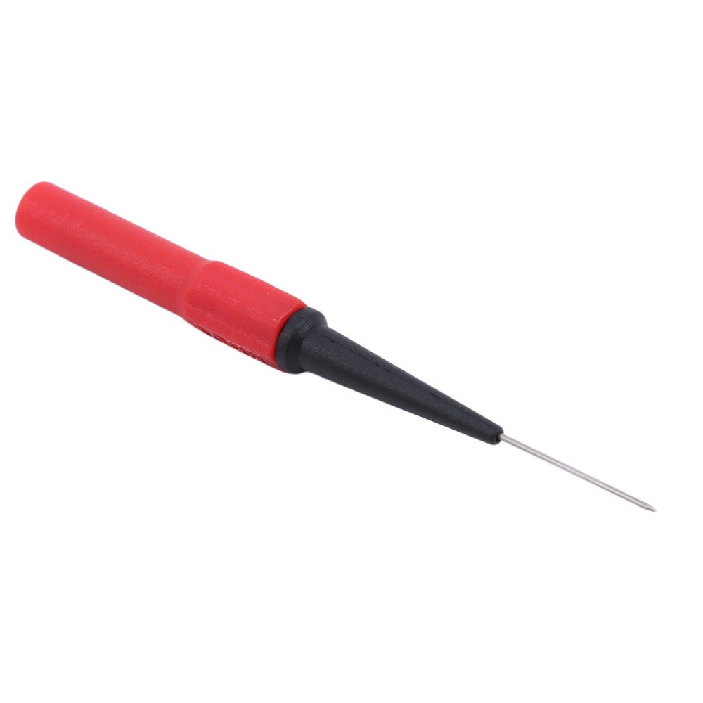 2 Stks/set Beste Koper Test Lead Probe Roestvrijstalen Naald Jack Voor Multimeter Tool Zwart/Rood Gereedschap Accessoires sondear