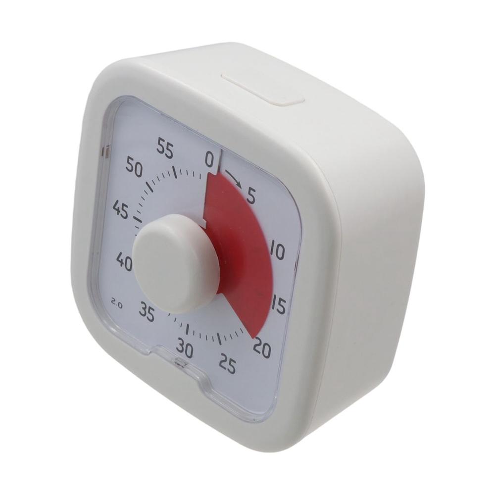 Convenient Silent Visual Timer 60-Minute with Stand Countdown Timer Time Management Loud Kitchen Cooking Timer Kids and Adults