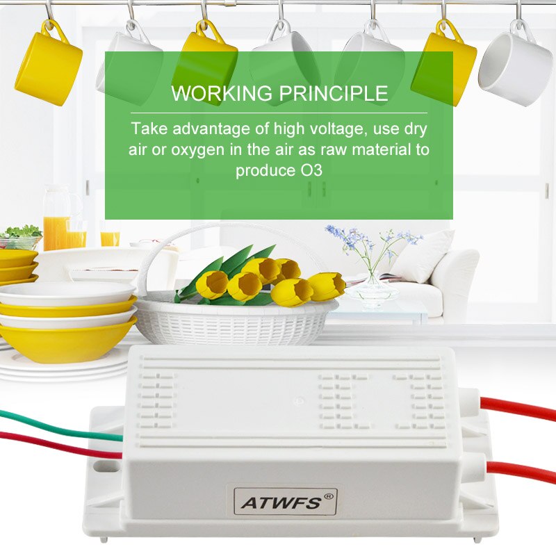 Ozonizador 220V 3G Draagbare Ozongenerator Lucht Water Ozon Generator Ozon Waterzuiveraar