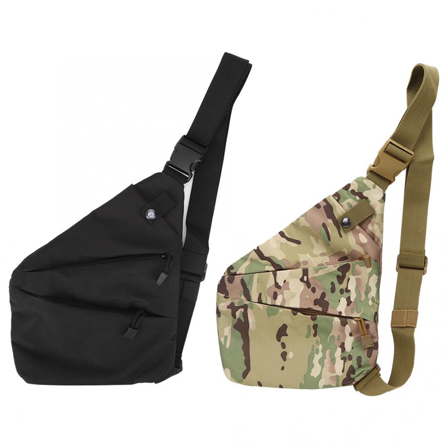 Multifunción impermeable deportes al aire libre tácticas antirrobo hombro pecho bolsa mensajero bolsa de deportes
