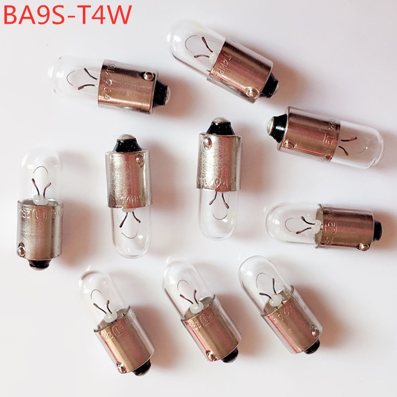 5 Pcs T11 T4W Ba9s H6W 1895 12 V-14 V Turn Signal Panel Kaart Deur Lamp Halogeen Lamp Lamp