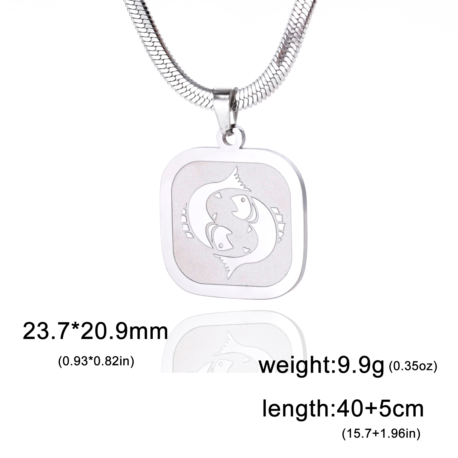 Teamer 12 Zodiac Teken Ketting Voor Vrouwen Goud Kleur 12 Constellatie Rvs Slang Ketting Kettingen Verjaardag Sieraden Cadeau: Black Zinc Plated