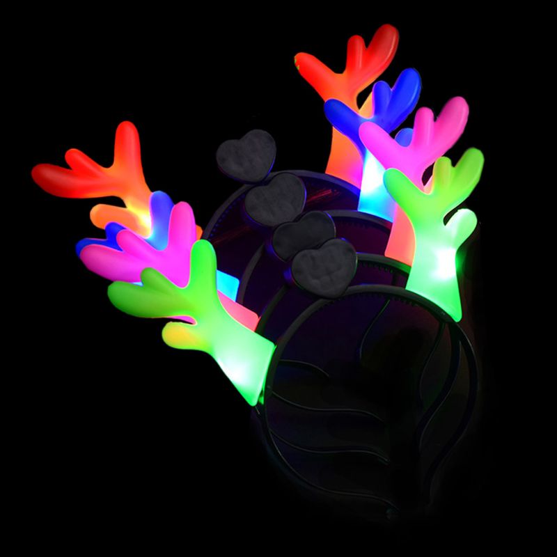 LED Flashing Lights up Glow Sticks Party Xmas Santa Claus Snowman Tree: 5