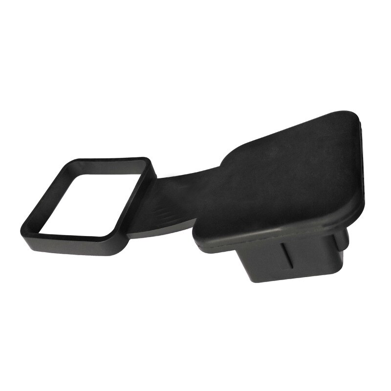 Capa de reboque de borracha universal reboque gancho plug gancho tubo capa de reboque protetor inserção receptores capa acessórios do carro