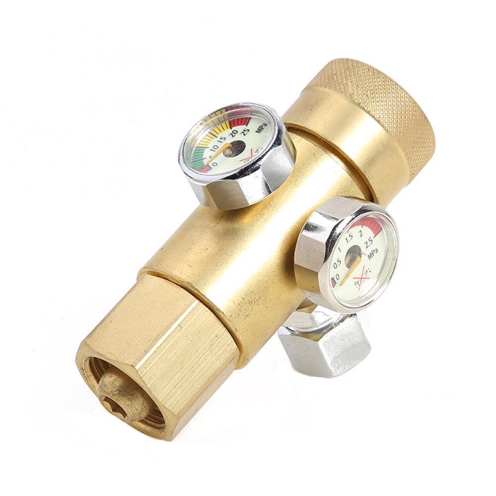 Oxygen Pressure Reducer Welding Argon Gas Meter Clear Scale Rustproof Regulator Air Flow Regulator Gauge Meter