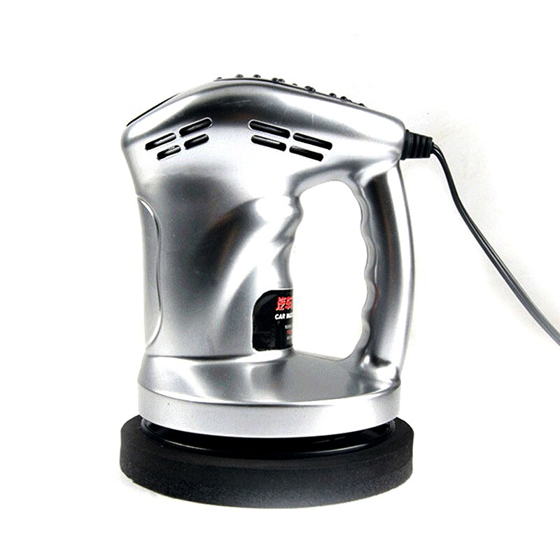 12V 80W Mini Car Polisher Machine Waxing Polishing Car Paint Care Tool Polishing Machine Sander 150mm: Silver