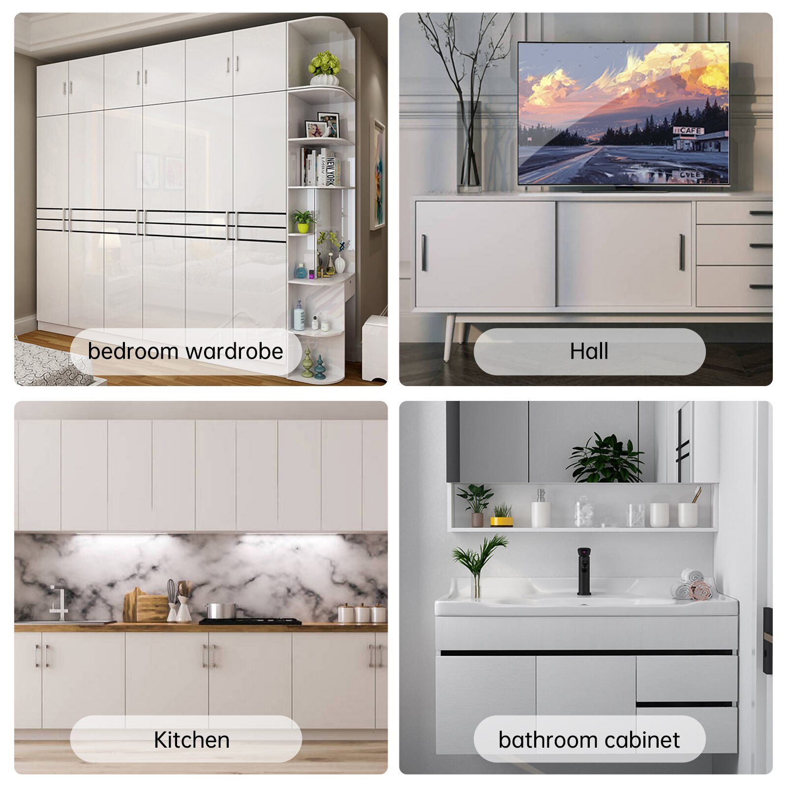 10Pcs Mini Stainless Steel Cabinet Magnetic Catch Lock Latch Door Shutter Stopper Damper for Home Kitchen Furniture Hardware