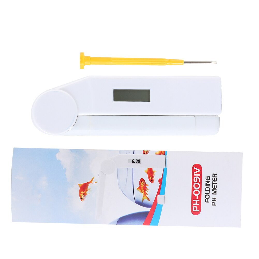 Draagbare Ph Meter Vouwen Ph Tester Testing Tool Voor Water Bodem Digitale Ph Meter Tester Water Digitale Ph Test Pen testen Meter