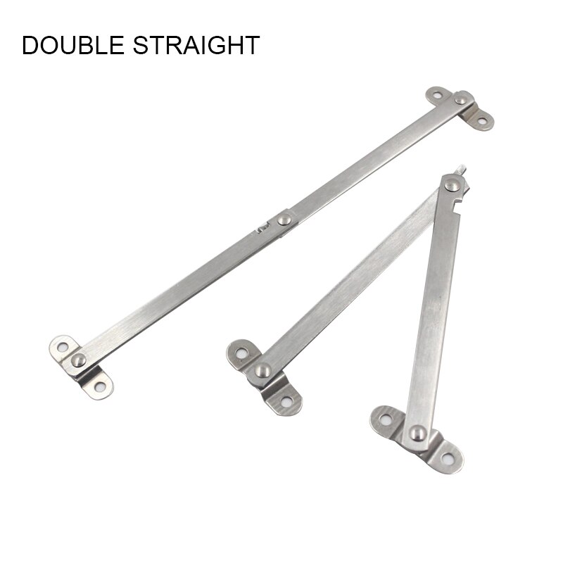 Stainless Steel Furniture Cupboard Rotatable Folding Lid Support Hinge Pneumatic Gas Spring For Wood Furniture Hardware: C