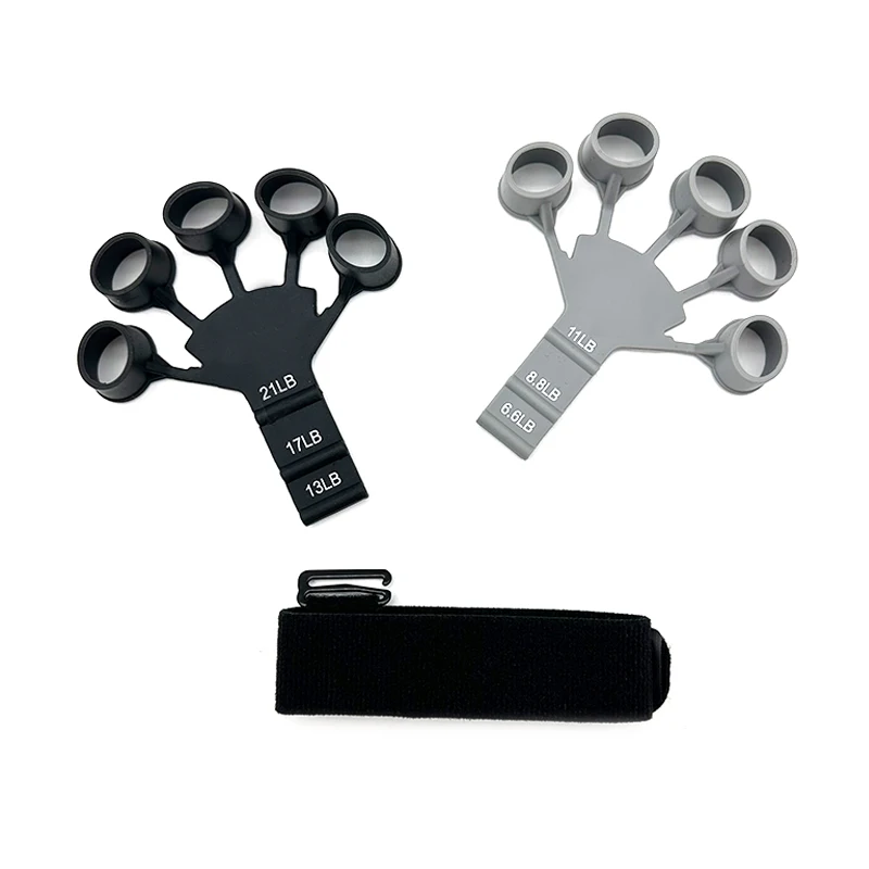 Renfort de poignée en Silicone, 1 pièce, civière de doigt, entraîneur de poignée, gymnastique, Fitness, entraînement et exercice de renforcement des mains