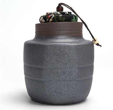 Cajas de almacenamiento de té selladas hechas a mano estilo chino kongfu: E