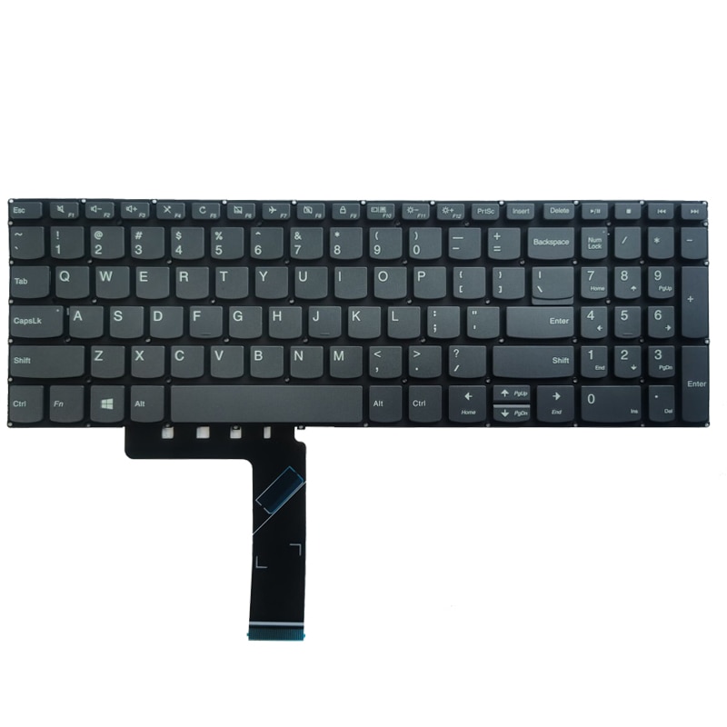 Nowy dla Lenovo IdeaPad S340-15 s340-15iwl s340-15api s340-15iml s340-15iil US klawiatura laptopa czarny
