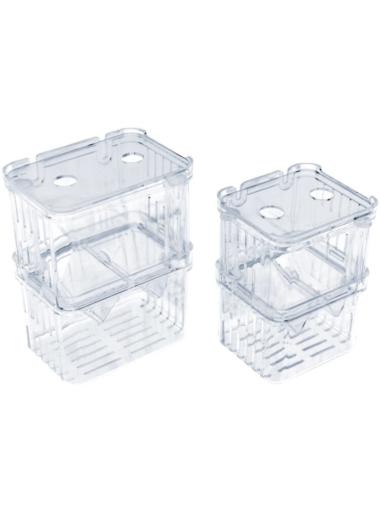 Fish Breeding Isolation Production Box Aquarium Breeder Fish Tank Hatching Incubator Fish Acrylic Aquarium Fish Nursery Tank