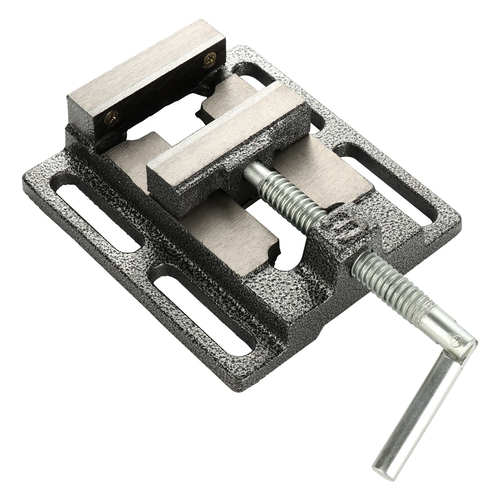 3 Inch Drill Press Vice Bench Clamp Flat Tongs Vise Drilling Machine Clamping Clamp Firmly Woodworking 180° rotatable Hand Tool: Default Title