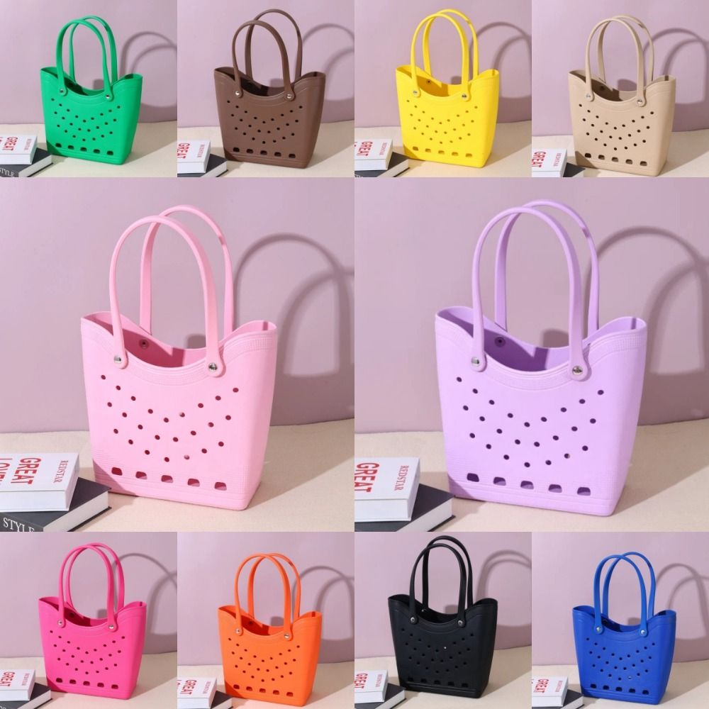Torba z dziurami Duża pojemność Modna damska torba na zakupy Kosz Torba na zwierzęta Torba plażowa EVA Minimalistyczna torba na zakupy na zewnątrz