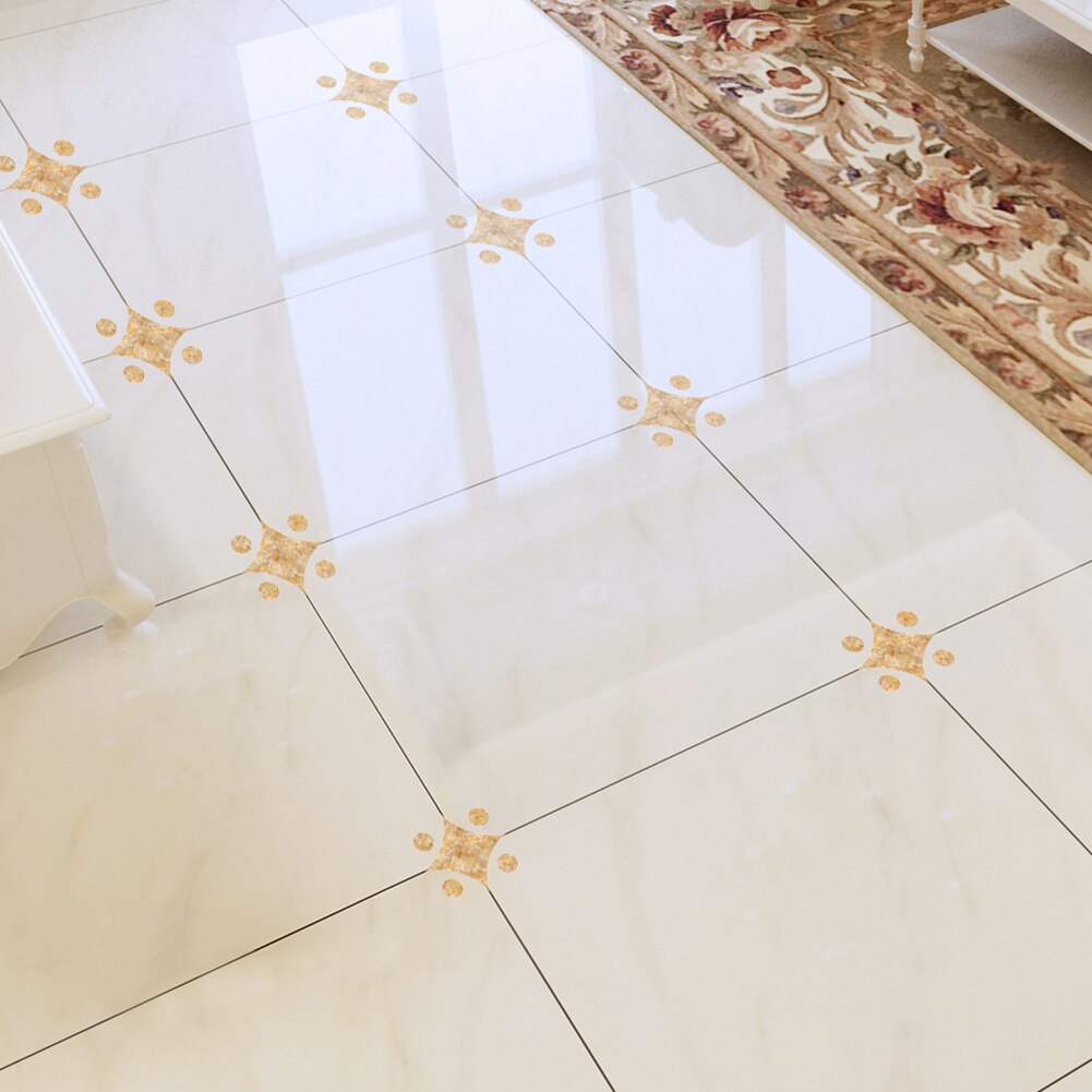 Pegatinas autoadhesivas de azulejos de cerámica 10 Uds adhesivo impermeable para pared DIY suelo Diagonal de arte pegatinas de decoración de rombo geométrico