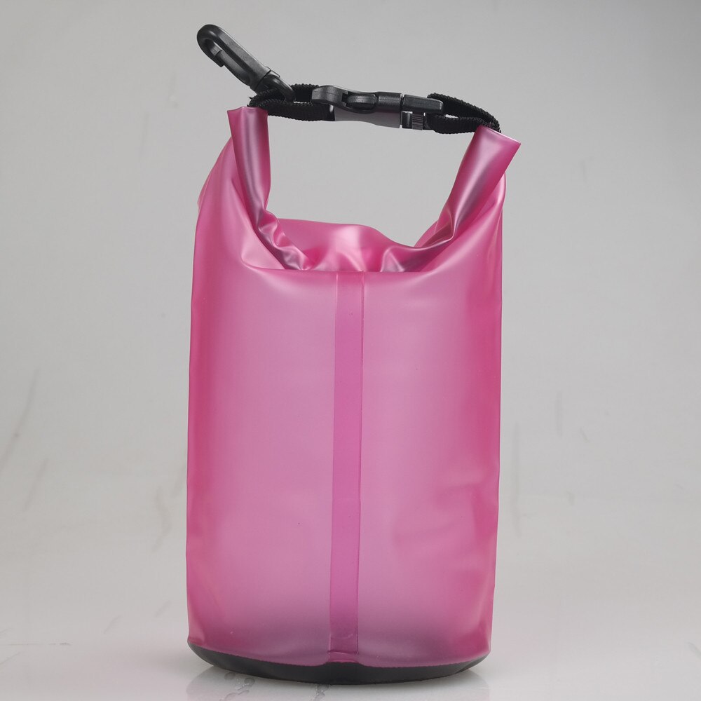 Vedenpitävä laukku 2l ulkona veneily melonta pvc vedenpitävä kuivapussi kevyt sukellus kelluva retkeily vaellus uimakassit