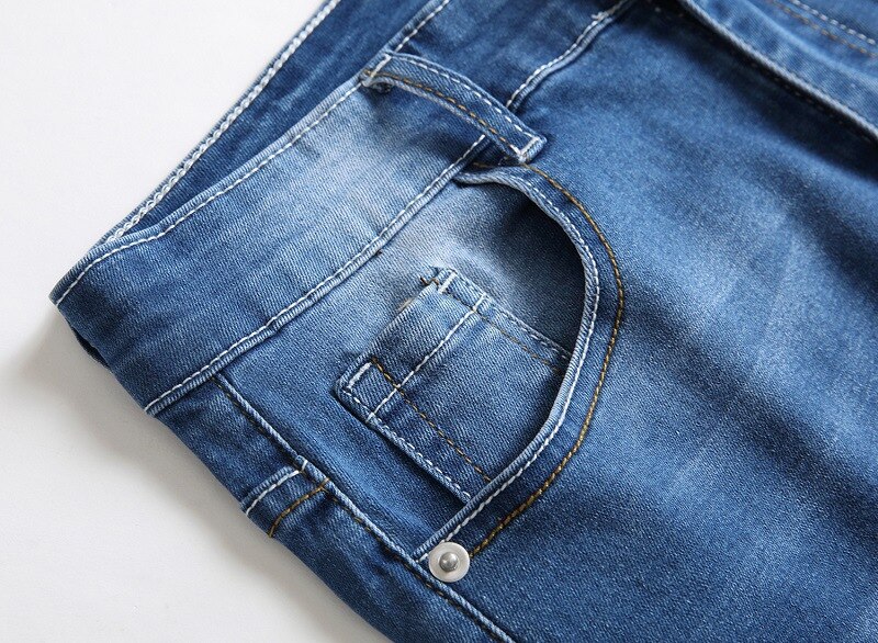 Patchwork Denim Shorts homme Déchiré Jeans Short Patch Cinq points Pantalon Hommes Chic Extensible Lavé Décontracté Short Streetwear