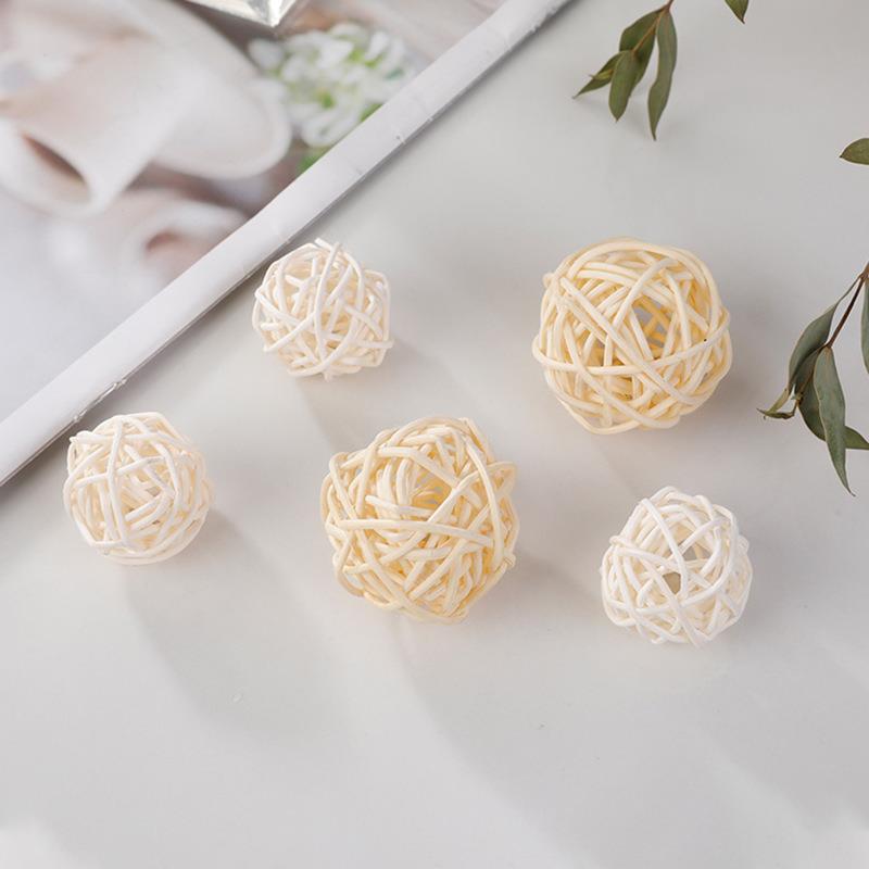 20-50 Stuks Natuurlijke Diy Houten Stokken Handgemaakte Extra Dikke Rotan Aromatherapie Diffuser Refill Sticks Houtbewerking Rotan Stok