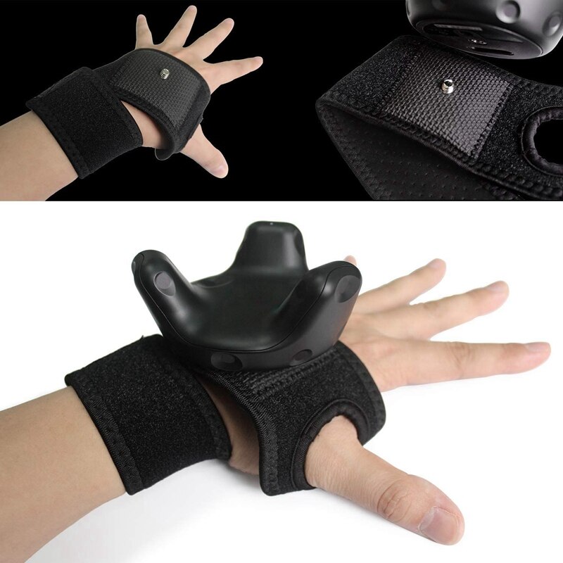 Amvr fixação cinta rastreador palma banda para htc vive rastreador, faixa de mão para 3d vr capacete realidade virtual acessórios do jogo