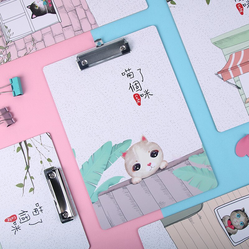 Student paper data folder writing pad drawing board