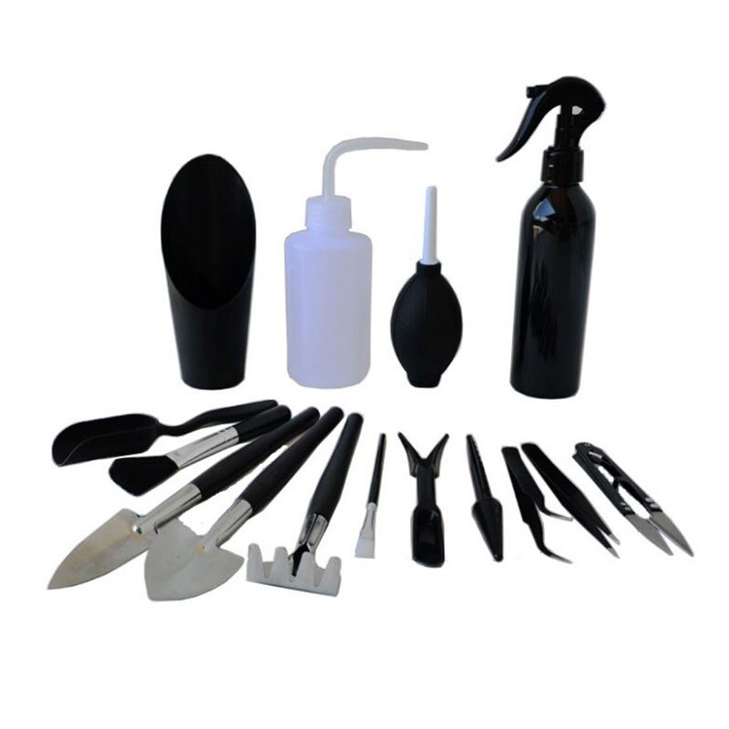 Mini Garden Hand Tools Set Transplanting Tools Miniature Planting Gardening Kit: A