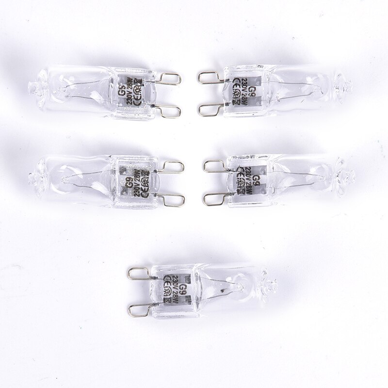 5 stk  g9 220v ledet pære 18w 28w 33w 35w halogenlampe supersterk varm hvit /3 stk  g4 10w