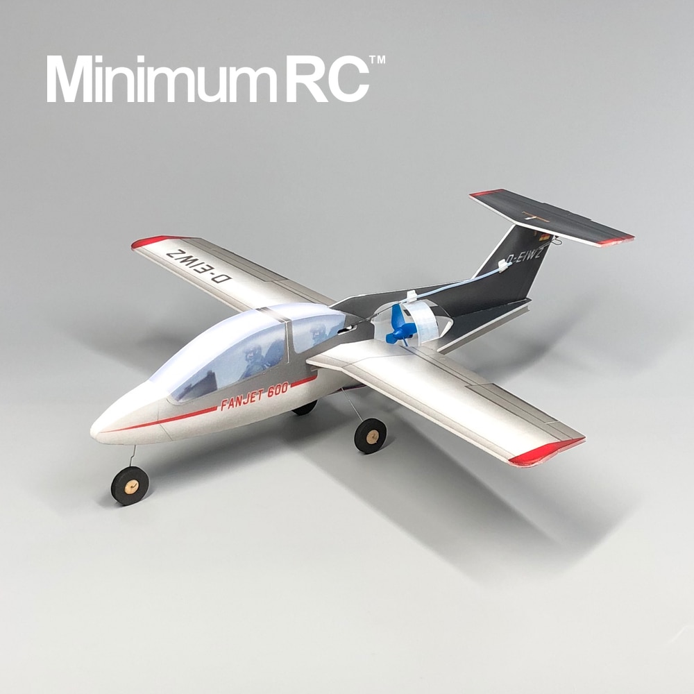 MinimumRC Fan-Jet 600 micro RC JET 35mm EDF 360mm Kit+EDF / Kit+EDF+servos