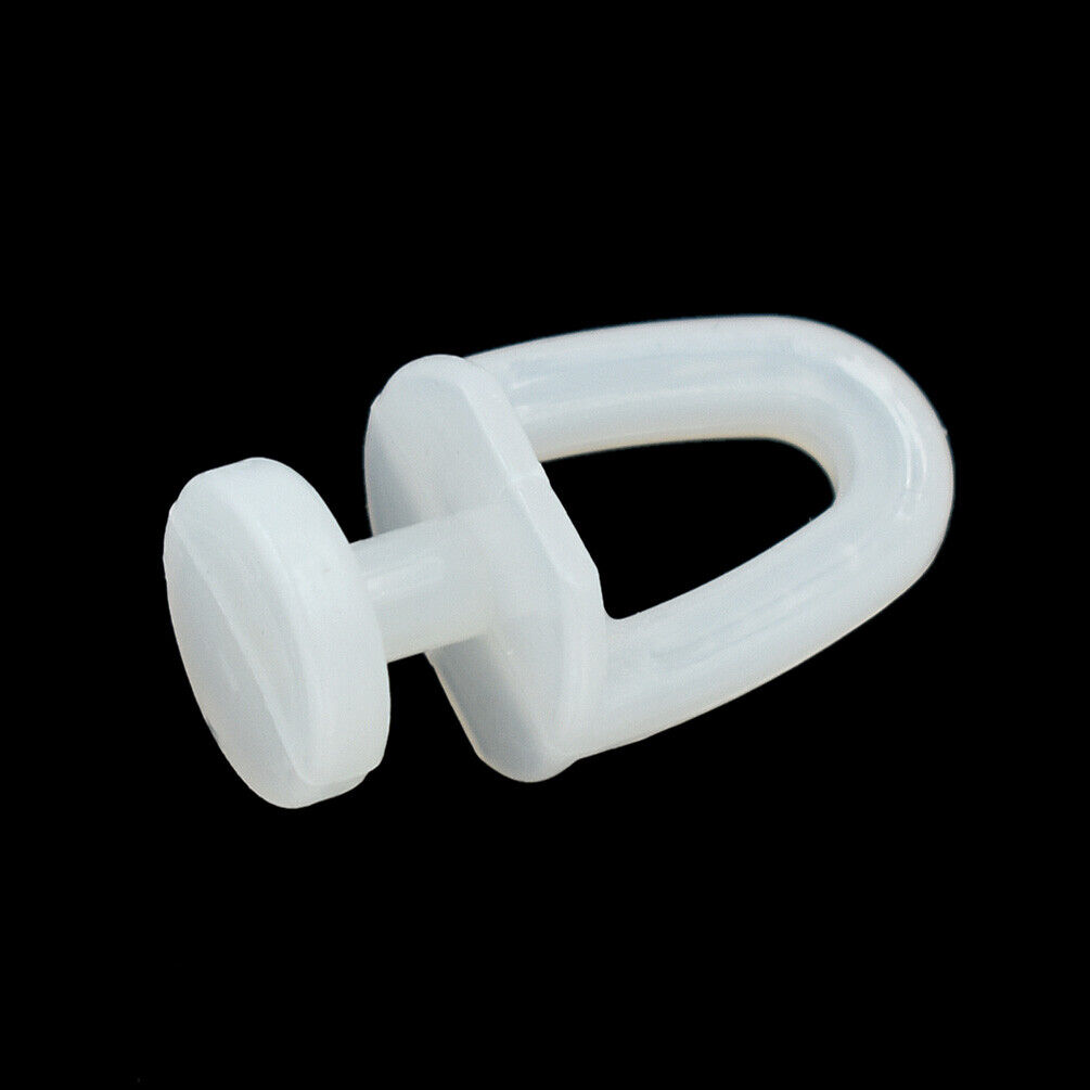 60 stk. synlige plastruller, gardinskinne, krog til reservedele