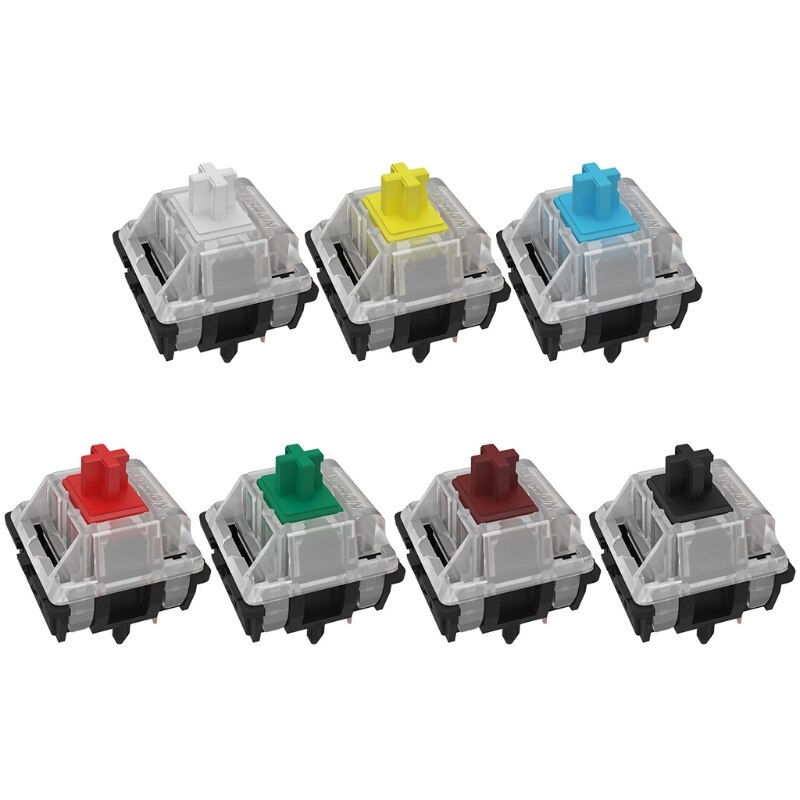 Gateron mx switch 5 pin Switches RGB SMD Axis Compatible for mechanical Keyboard