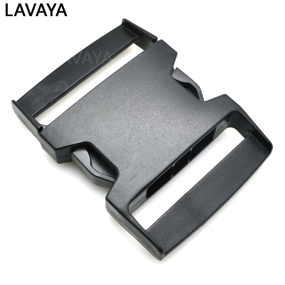 1 pièces sangle taille 60mm en plastique plat côté boucles de libération sangles réglables