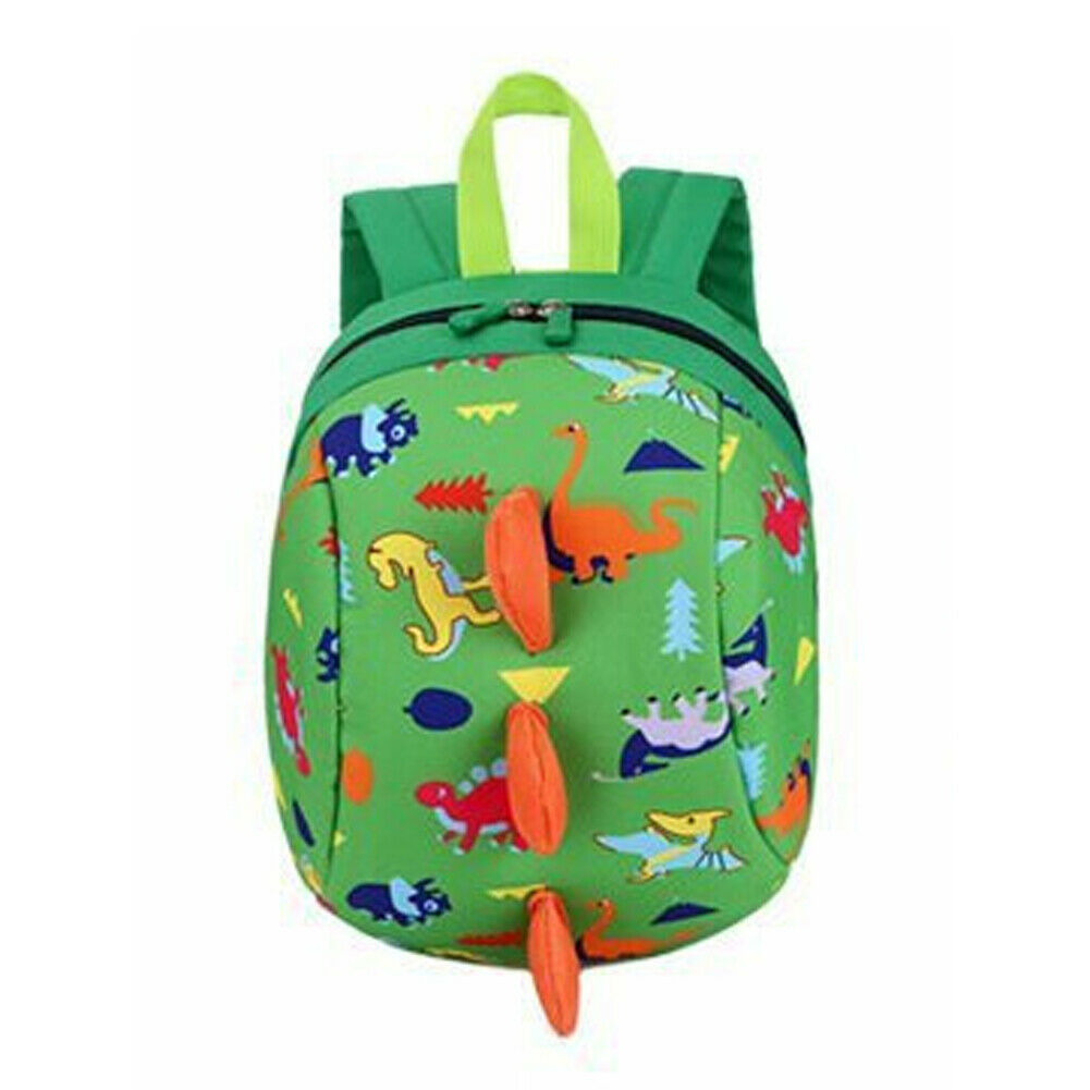 Mochila de dinosaurios antipérdida para bebés, accesorios para bebés, Correa con arnés para caminar para niños,: green