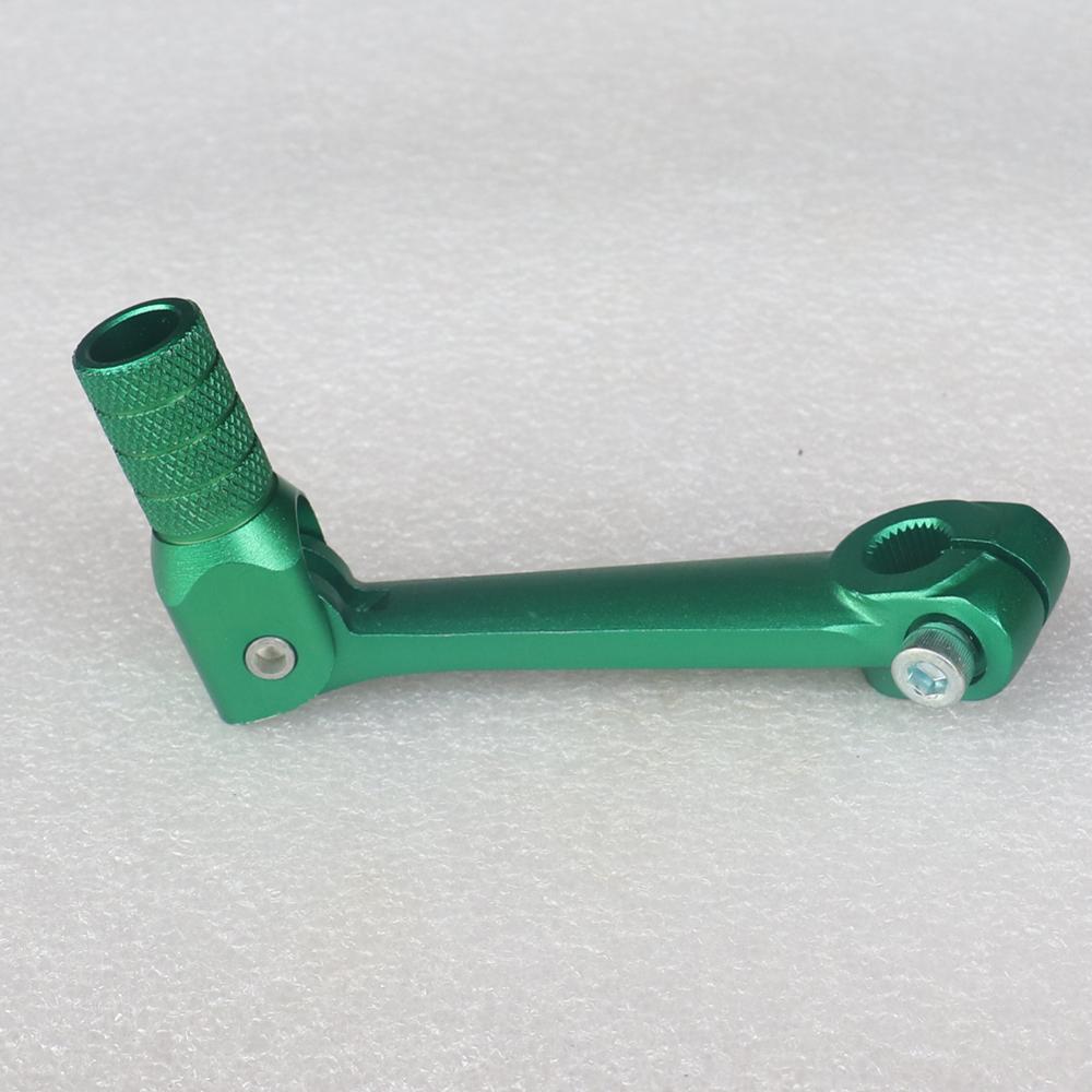 Folding CNC Aluminum Gear Shift Lever Gear Shift Lever For Kayo T2 T4 T4L ATV Dirt Bike Pit Bikes Gear Lever Motorcycle: green