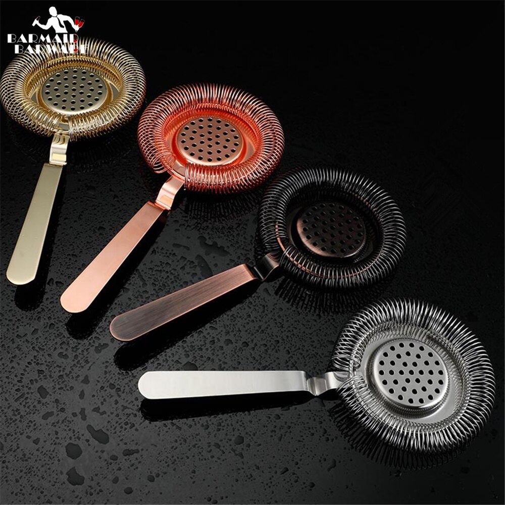 Bar Strainer Sprung Cocktail Strainer Stainless St... – Vicedeal