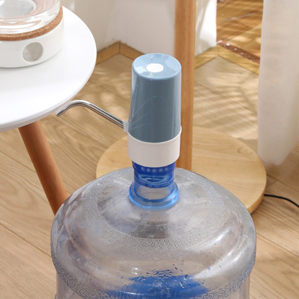 Water Dispenser Pump USB Charging Automatic Electric Water Pump Drinkware Switch Wireless Touch Water Pressure Device