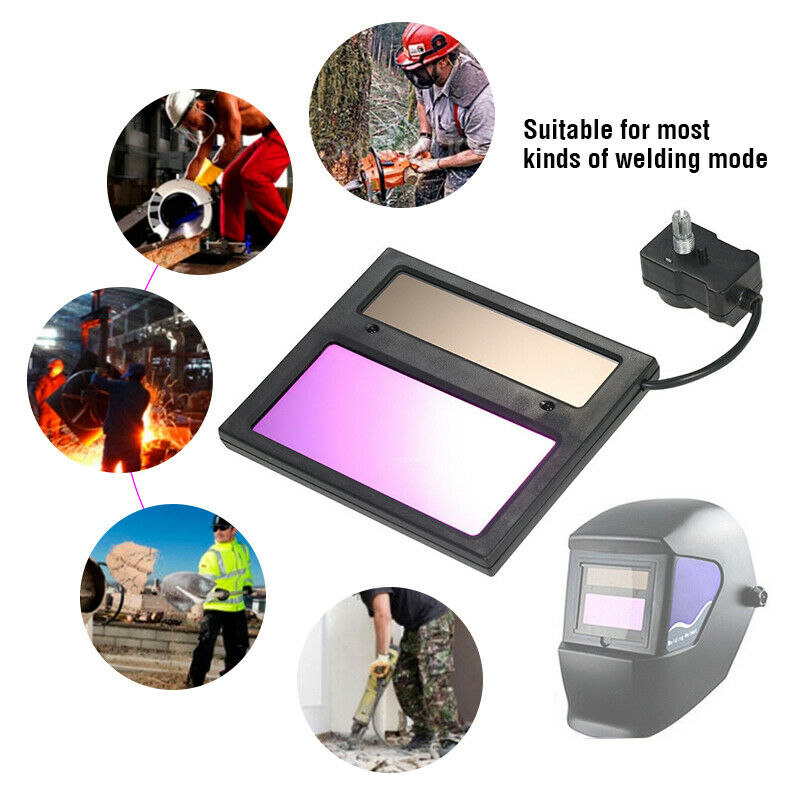 Solar Auto Lasfilters Masker Lasser Bril Filter Schaduw Lashelm Lens