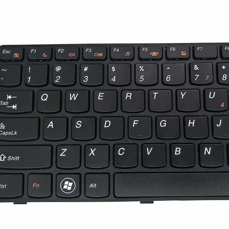 laptop US replacement keyboard for Lenovo G480 G485 Z380 Z480 Z485 G400 G405 G410 notebook English black keyboards 25-0161102