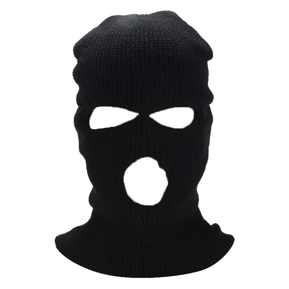 Unisex Cycling Face Mask 3 Holes Winter Neon Mask Cycling Mask Outdoor Halloween Caps Motorcycle Bicycle Ski Cycling Scarf Masks