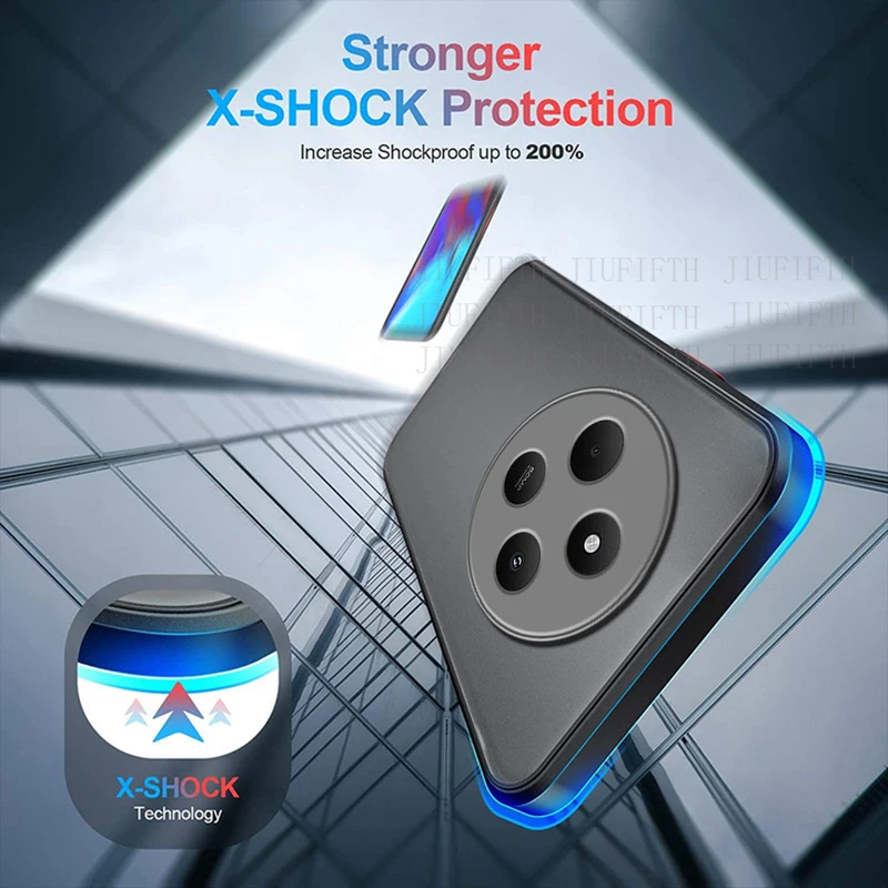 Für Redmi 14C 4G Fall Stoßfest Rüstung Matte 14R 5G Xiaomi kleine Poco C75 Xiaomi stoßstange silikon telefon abdeckung C75 coque fundas