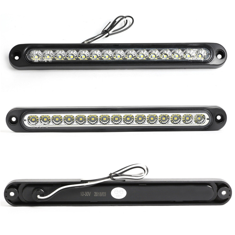 Luces LED para Luz trasera LED de remolque, señal de parada, impermeable, 24v, para camión, luz trasera de frenos, 10-30V, 1 Uds.