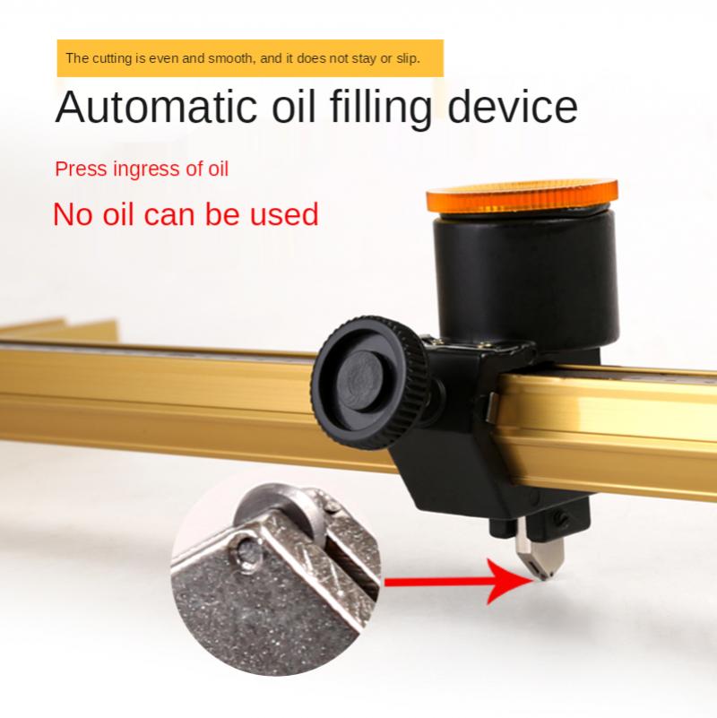 Glass Push Knife T-shaped Glass Knife Diamond Manual Push-pull Knife Drag Knife for Thick Glass Multi-function Glass Knife 0.9m