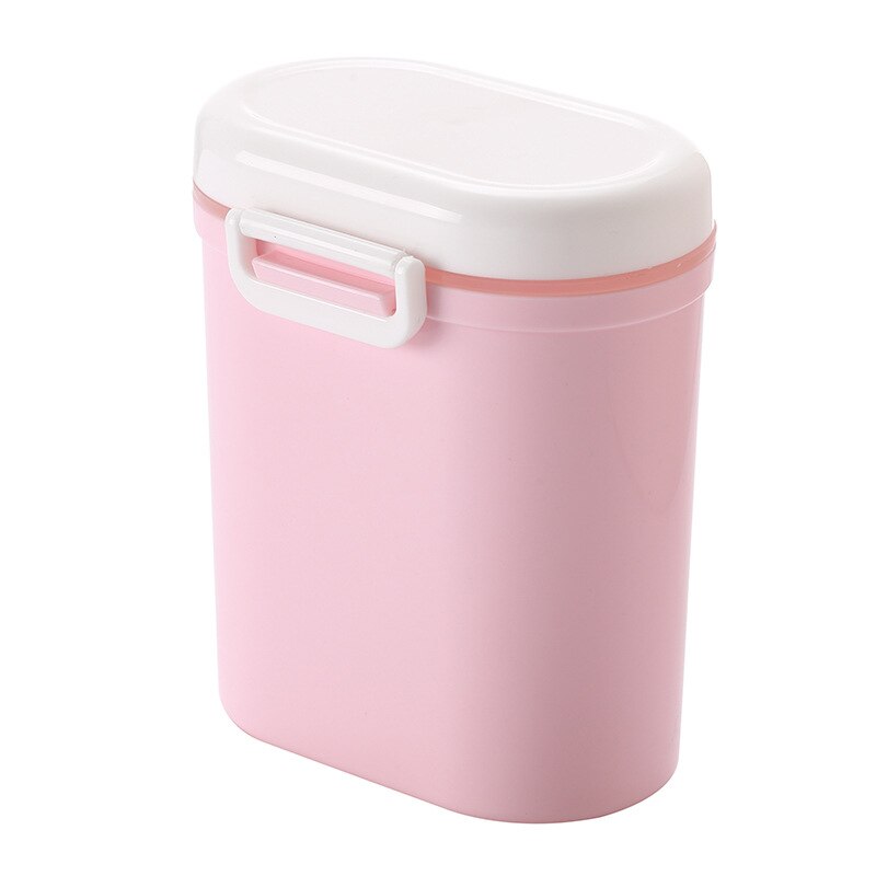 Boîte de stockage de lait en poudre pour bébé,distributeur de nourriture, conteneur, alimentation pour enfants, portable, PP,: pink