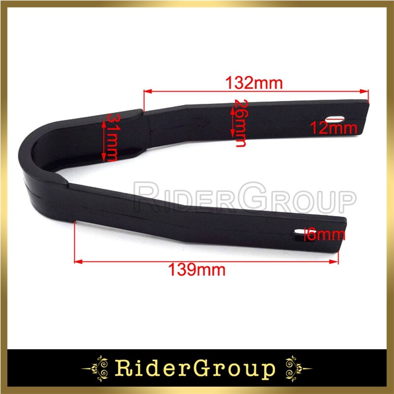 Chain Slider Rear Swingarm Guard Guide Green 8mm Chain Roller Pulley Tensioner Pit Dirt Motor Trail Bike Motocross Motorcycle