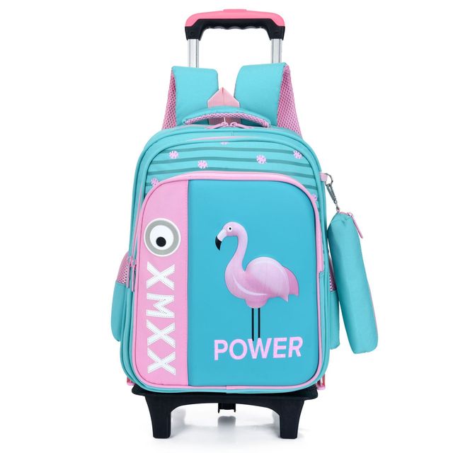 3D Flamingo Cartoon Schooltassen Voor Meisjes Jongens Haai Rugzak Kinderen Orthopedische School Rugzakken Mochila Escolar