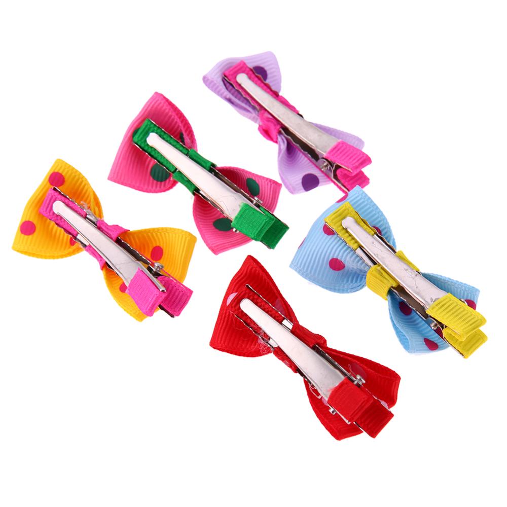Lazos para el pelo para perros, pinzas para el pelo de mariposa, lazo para cachorros, horquillas con lazo, accesorios para el cuidado de mascotas y gatos, 10 Uds.
