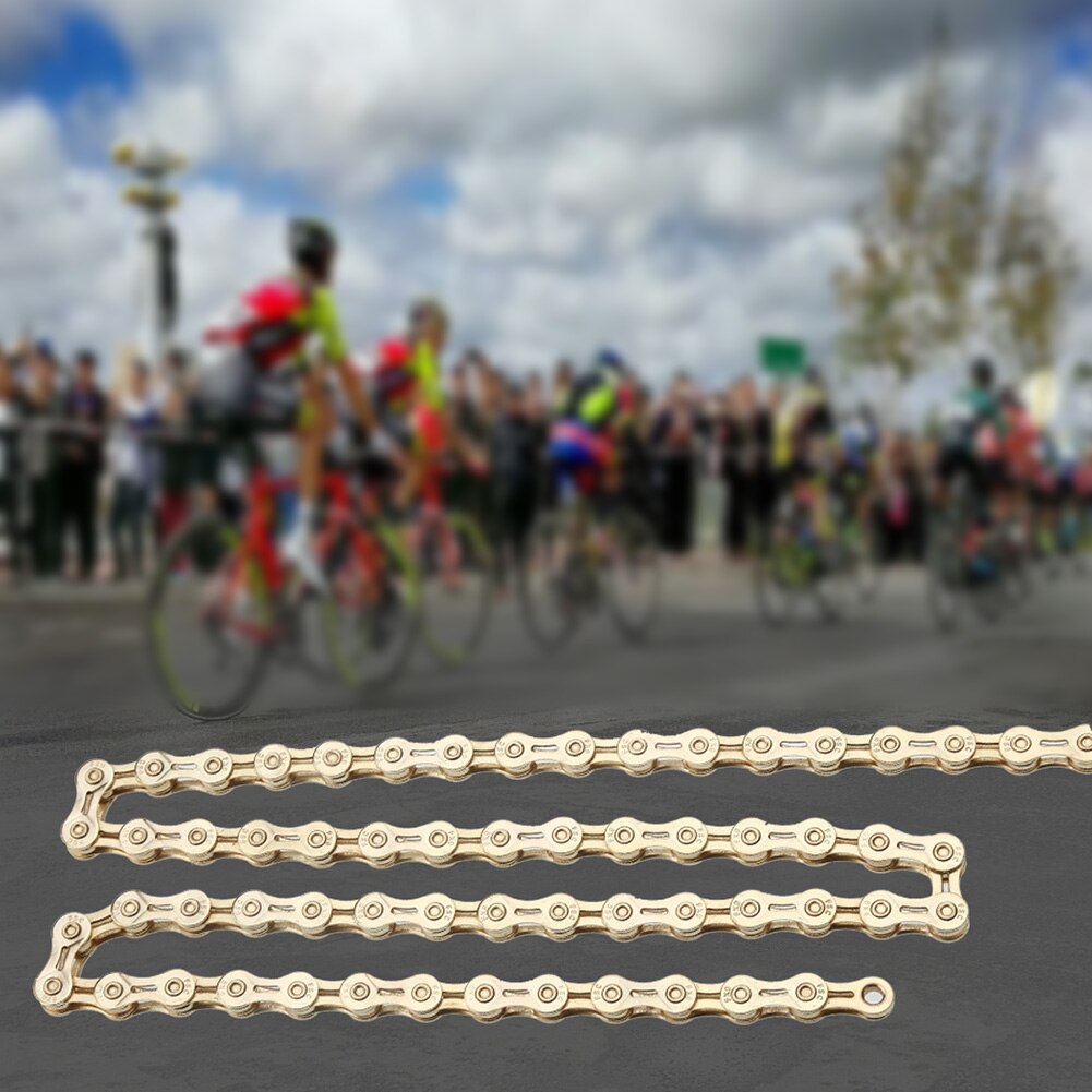 Mtb terrengsykkel sykkel sykling 10 hastighet 116 uthult stålkjede variabel hastighet kjede hul variabel hastighet kjede