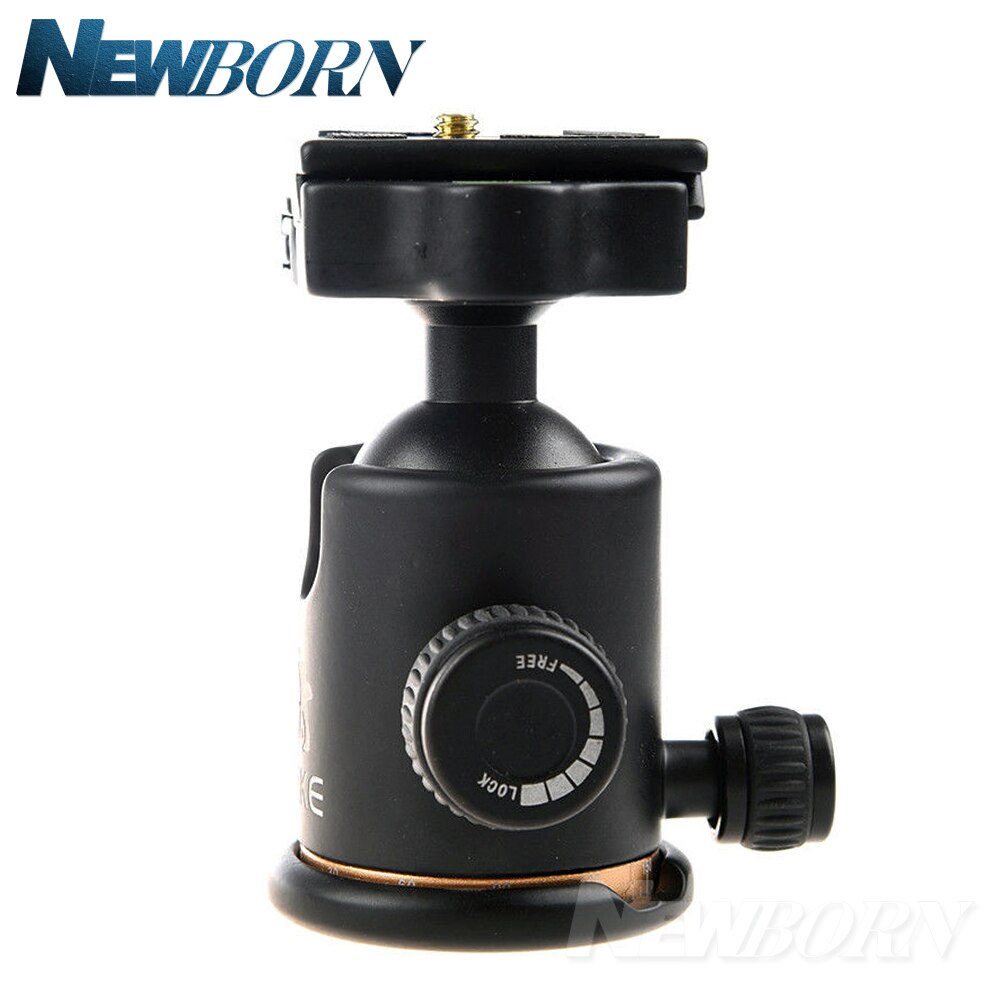 BEIKE aluminium BK-03 caméra trépied rotule avec plaque de dégagement rapide Pro caméra trépied charge Max à 8kg