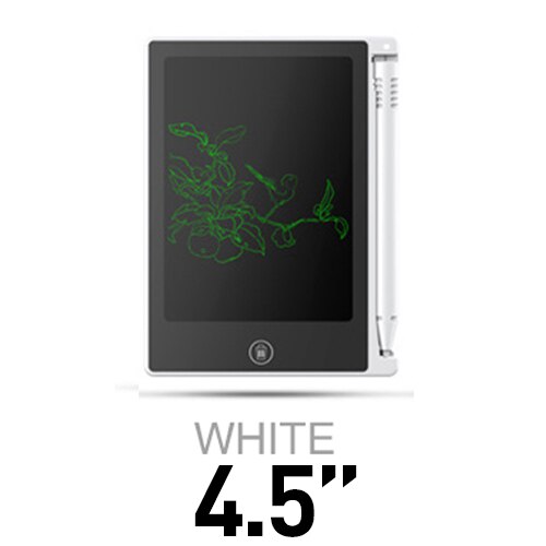 Z03 LCD Schreibtafel 8,5 Zoll Elektronische Tablette Für freundlicher freundlicher Erwachsene 4.5 &quot;Zeichnung kratzen Handschrift Pad Clever Tragbare: Z03-4.5-Weiß
