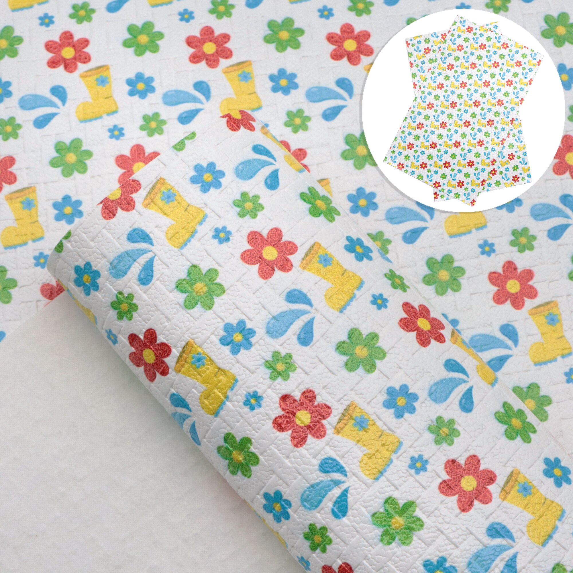 20*34Cm Auto Letters Gedrukt Weven Faux Leer Stof Blad Voor Maken Thuis Textiel Boek Cover Handgemaakte Ambachten, 1Yc14297: Diepe Groene