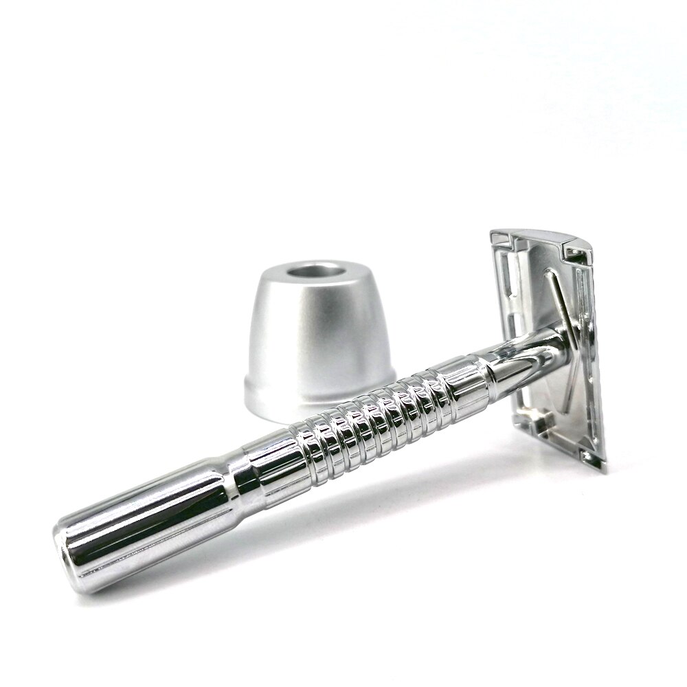 Navaja de afeitar de doble filo Vintage para hombre, lemonald afeitadora de seguridad, de 15 Blads